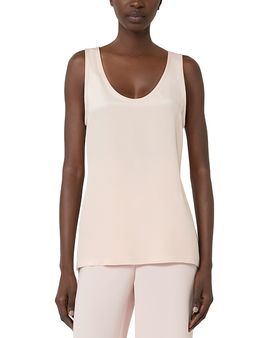 Max Mara Max Mara Mxmpavido Silk Top