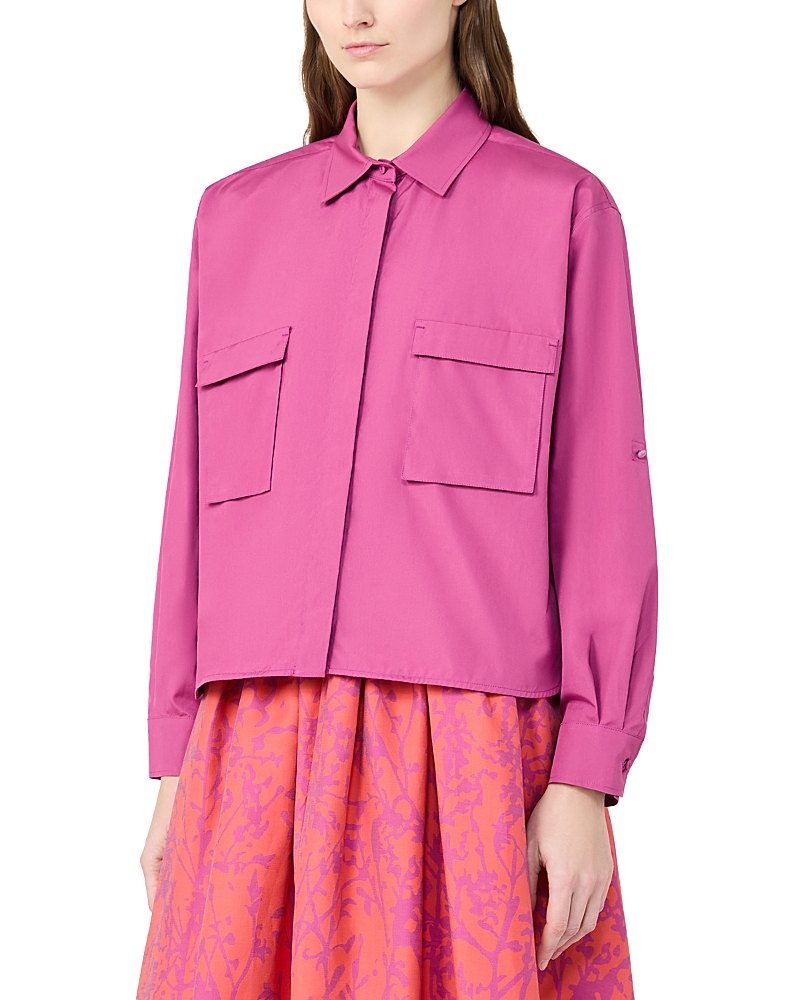 Max Mara Max Mara Mxmtenue Cotton Poplin Shirt