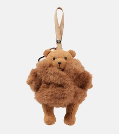 Max Mara Max Mara Myteak Bear bag charm