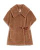Max Mara Max Mara Newabavo Wool & Silk Teddy Poncho - 5