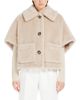 Max Mara Max Mara Newter01 Alpaca, Wool & Silk Teddy Jacket - 1