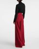 Max Mara Max Mara Ninfa high-rise wool gabardine wide-leg pants - 3