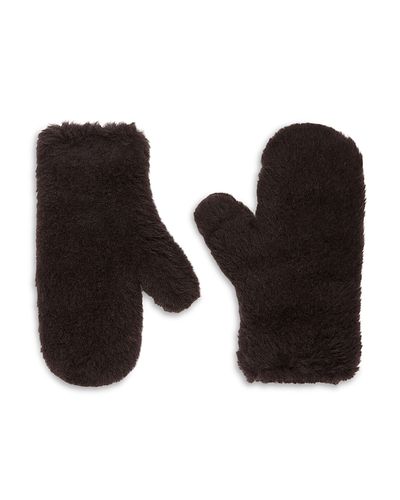 Max Mara Max Mara Ombrato Teddy Alpaca Wool & Silk Mittens