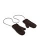 Max Mara Max Mara Ombrato Teddy Alpaca Wool & Silk Mittens - 2