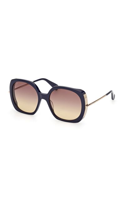 Max Mara Max Mara Oversized SquareFrame Acetate Sunglasses