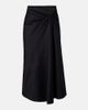 Max Mara Max Mara Paggi gathered cotton-blend midi skirt - 1