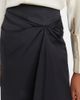 Max Mara Max Mara Paggi gathered cotton-blend midi skirt - 3
