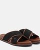 Max Mara Max Mara Peonie embroidered slides - 1