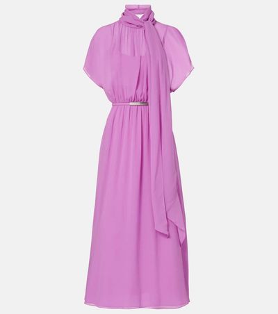 Max Mara Max Mara Pineta silk georgette maxi dress