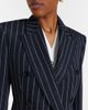 Max Mara Max Mara Pinstripe double-breasted jersey blazer - 3