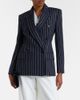 Max Mara Max Mara Pinstripe double-breasted jersey blazer - 5