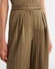 Max Mara Max Mara Pinstripe pleated wide-leg pants - 3