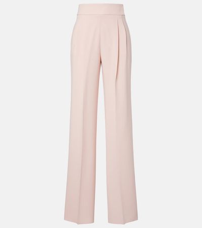 Max Mara Max Mara Pleated cady straight pants