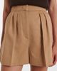 Max Mara Max Mara Pleated camel hair shorts - 3