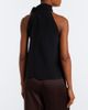 Max Mara Max Mara Pleated tie-neck silk crêpe de chine top - 4