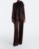 Max Mara Max Mara Pleated tie-neck silk crêpe de chine top - 5