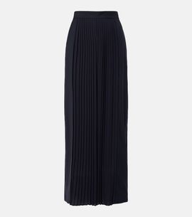 Max Mara Max Mara Pleated virgin wool wide-leg pants