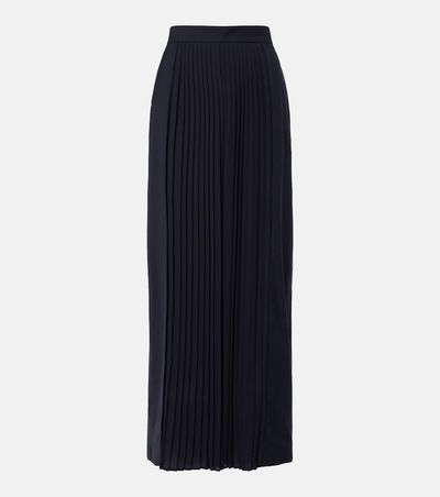 Max Mara Max Mara Pleated virgin wool wide-leg pants