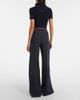 Max Mara Max Mara Polka-dot jersey wide-leg pants - 5