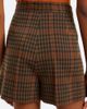 Max Mara Max Mara Prince of Wales wool and cotton shorts - 4