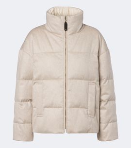 Max Mara Max Mara Reversible cashmere down jacket