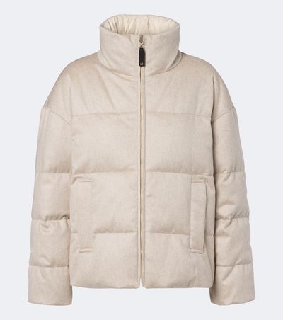 Max Mara Max Mara Reversible cashmere down jacket