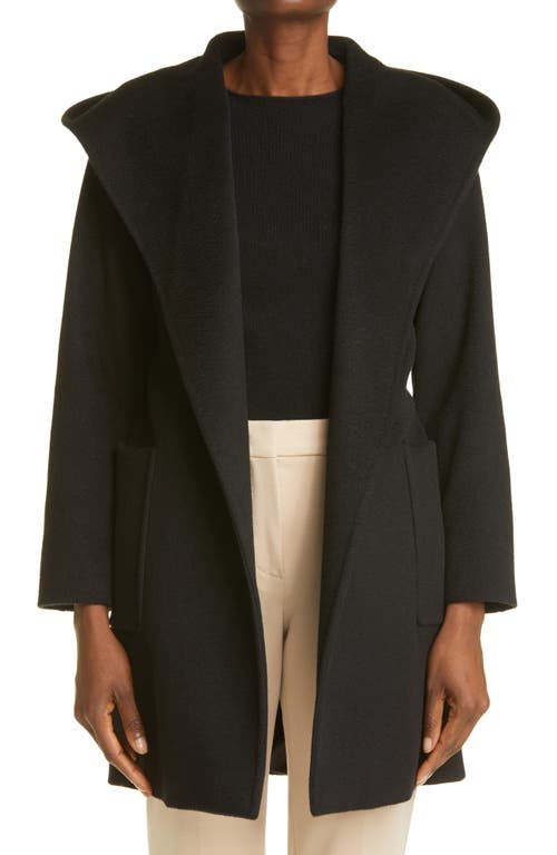 Max Mara Max Mara Rialto Hooded Camel Hair Coat