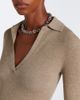 Max Mara Max Mara Ribbed-knit cashmere polo sweater - 3