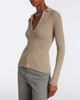 Max Mara Max Mara Ribbed-knit cashmere polo sweater - 5