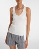Max Mara Max Mara Ribbed-knit jersey tank top - 4
