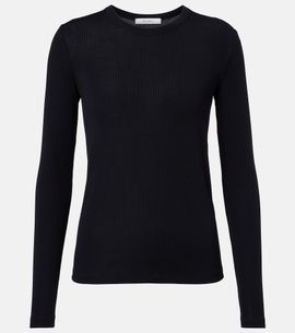 Max Mara Max Mara Ribbed-knit T-shirt