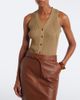 Max Mara Max Mara Ribbed knit cotton-blend top - 2