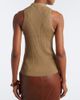 Max Mara Max Mara Ribbed knit cotton-blend top - 6