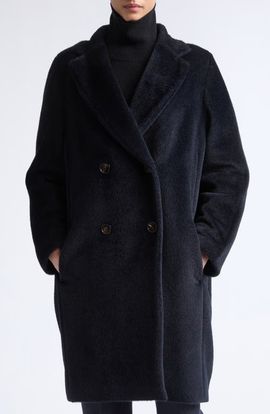 Max Mara Max Mara Roseto Alpaca & Wool Coat
