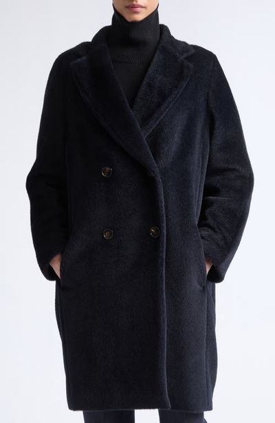 Max Mara Max Mara Roseto Alpaca & Wool Coat
