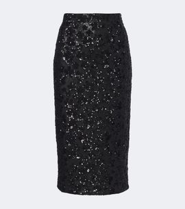 Max Mara Max Mara Sequined pencil skirt