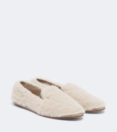 Max Mara Max Mara Shearling loafers