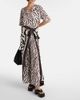 Max Mara Max Mara Siberia zebra-print jersey top - 2