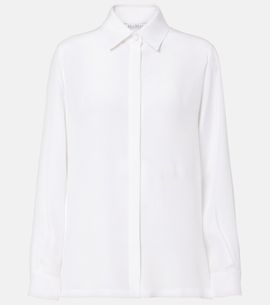 Max Mara Max Mara Silk crÃªpe de chine shirt