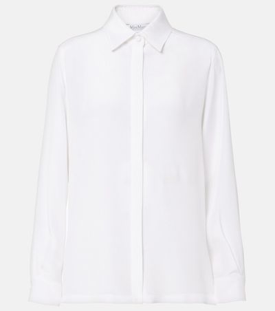 Max Mara Max Mara Silk crÃªpe de chine shirt