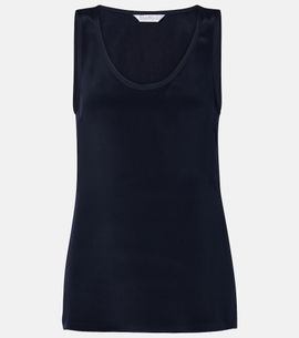 Max Mara Max Mara Silk crÃªpe de chine tank top
