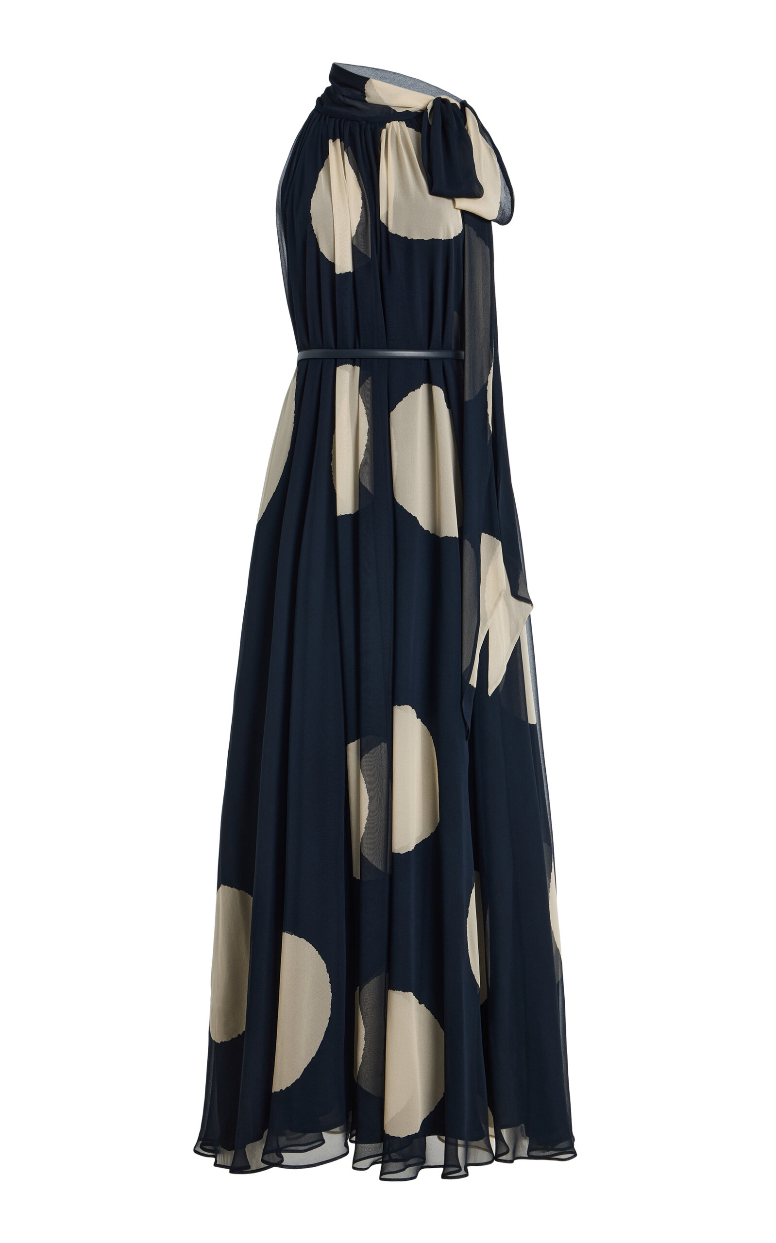 Max Mara - - Acqua Strapless Floral Silk-Chiffon Maxi Dress