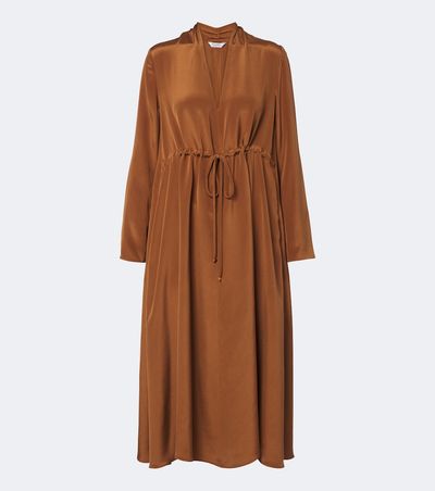 Max Mara Max Mara Silk satin midi dress