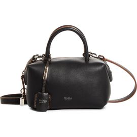 Max Mara Max Mara Small Boston Leather Top Handle Bag