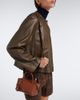 Max Mara Max Mara Small leather top-handle bag - 6