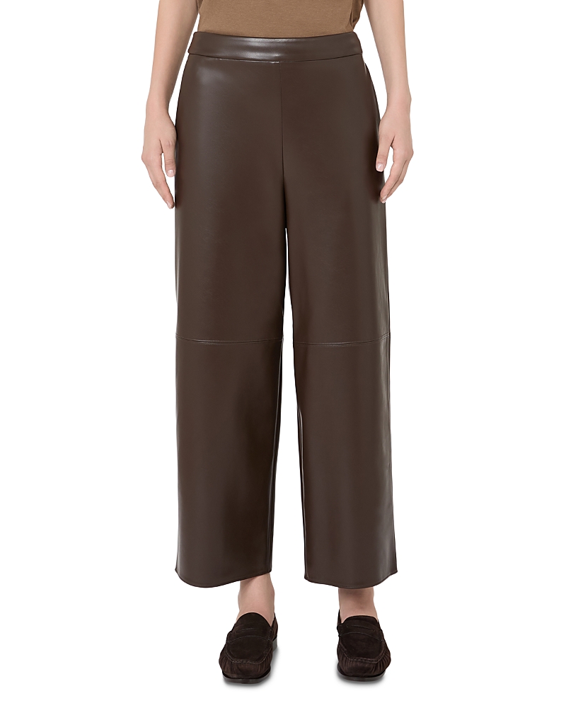 Max Mara Max Mara Smmamati Faux Leather Pants