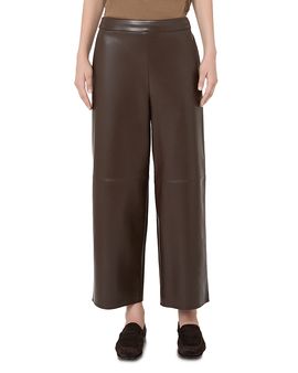 Max Mara Max Mara Smmamati Faux Leather Pants