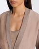 Max Mara Max Mara Suede-trimmed wool and cashmere cardigan - 3
