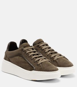 Max Mara Max Mara Suede platform sneakers
