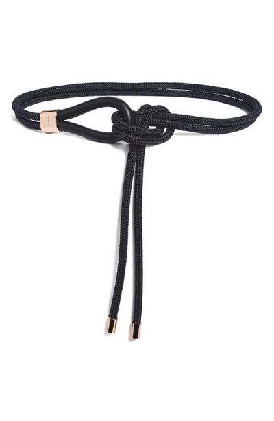 Max Mara Max Mara Targa Knotted Leather Belt